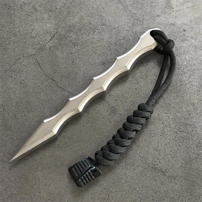Everyday Titanium Tool with Crowbar Tip and Bottle Opener Design