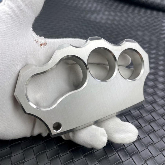 304 Steel Outdoor Thickened EDC Tool Featuring Large Irregular Hole