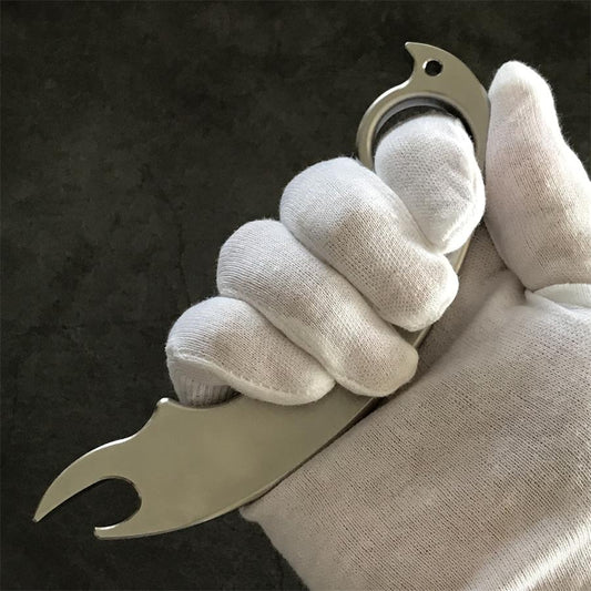 Versatile Outdoor Bottle Opener EDC Tool for Keychain and Backpack