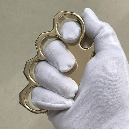 Mirror Shine Classic Brass Outdoor Tool with Large Hole Design