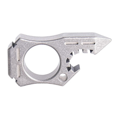 Shark Shaped Outdoor Keychain Tool with Bottle Opening Function