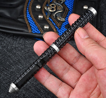 Damascus Patterned Pen Multifunction Pocket Tool