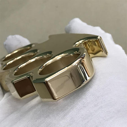 Mirror Shine Classic Brass Outdoor Tool with Large Hole Design