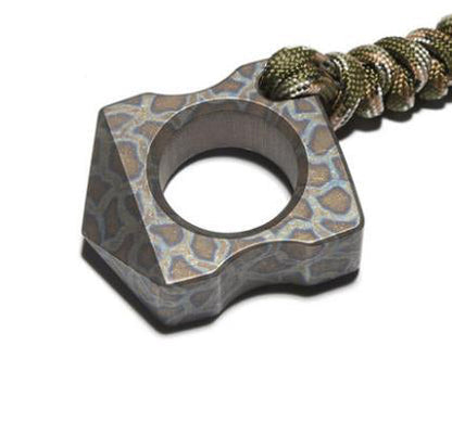 Mini Titanium Multifunctional Outdoor Portable Pocket Ring in Various Styles