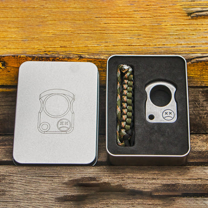 Solid Steel Outdoor Single Pocket EDC Tool