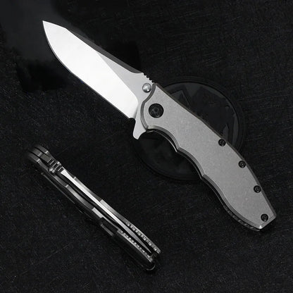 Outdoor Folding Pocket Tools with Titanium Alloy 0562CF 0562TI Design
