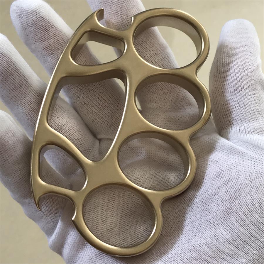 Stonewashed Brass Opener for Everyday Carry