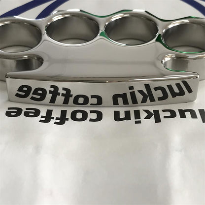 Mirror Polished Steel Outdoor Tool with Classic Chamfered Design