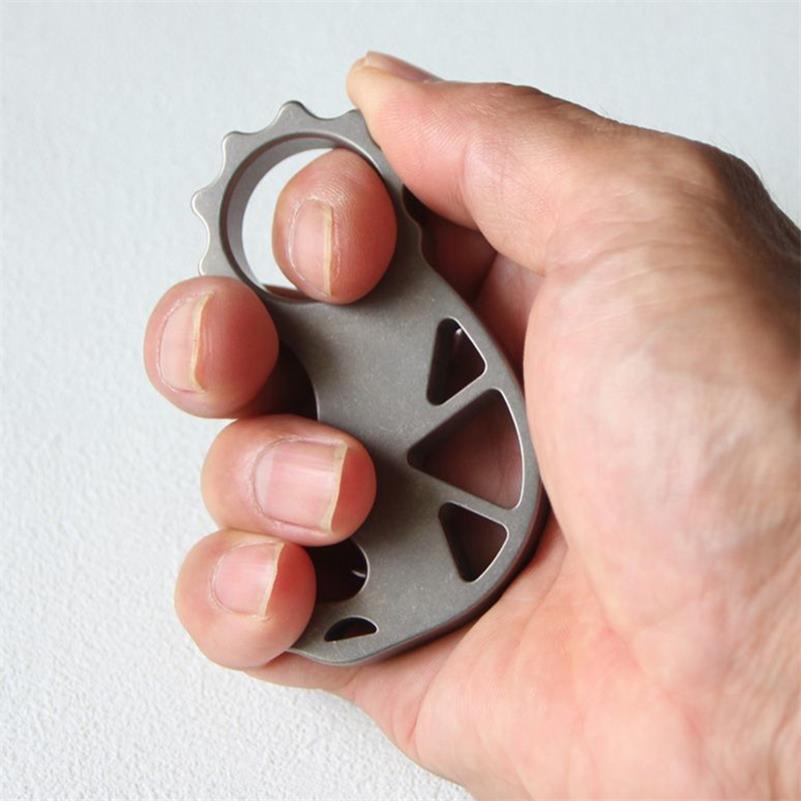 Monster Style Titanium Keychain Tool with Bottle Opener Functions