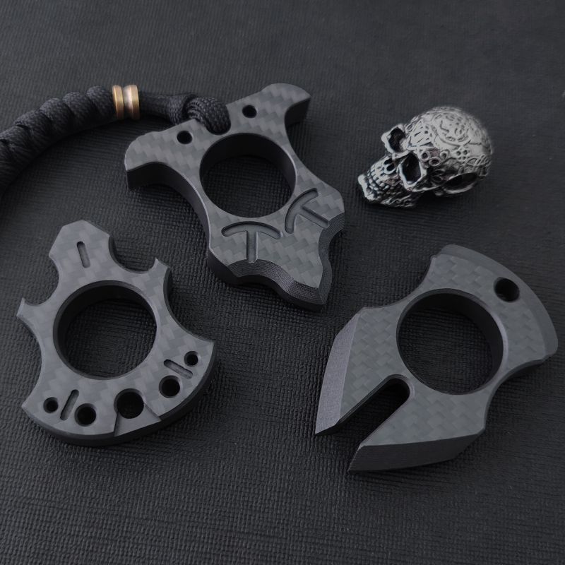 Carbon Fiber Finger Grip Outdoor Backpack Tool – Style Variations Available