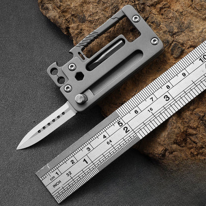 Titanium Outdoor Bottle Opening Tool for Hiking and Everyday Use