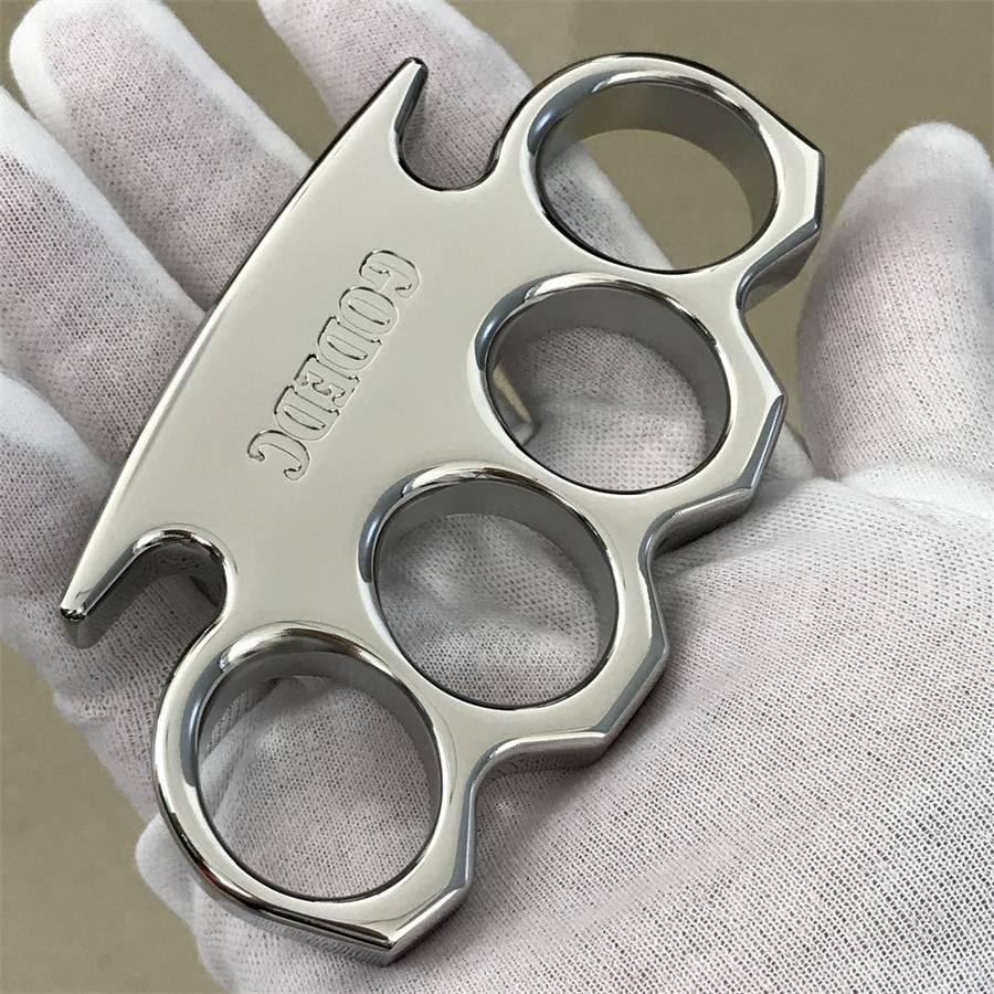 GODEDC Vintage Mirror Steel Outdoor Tool with Angled Chamfer Design