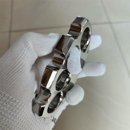 Titanium Outdoor Tool with Wide Chamfer and Mirror Finish