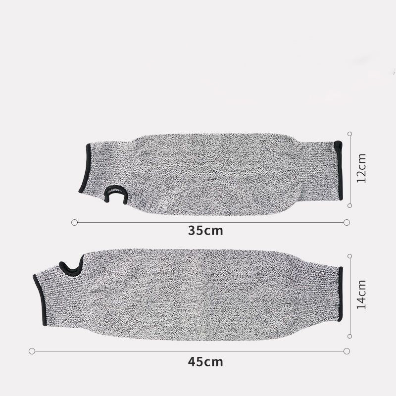 Breathable and Elastic Gray Sleeves Designed for Comfort