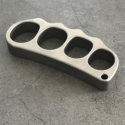 Outdoor EDC Tool Featuring Medium Titanium Pea Shape