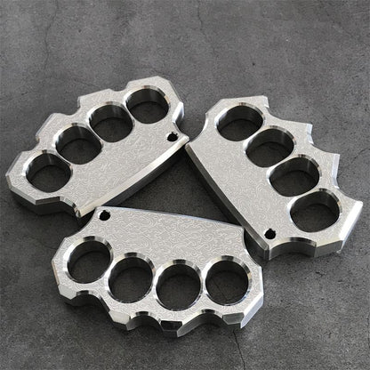 Thickened Outdoor Tool with Elegant Carved Detailing in 304 Steel