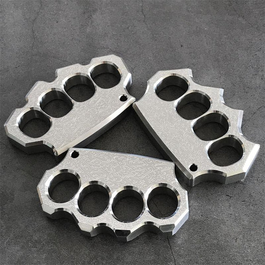Thickened Outdoor Tool with Elegant Carved Detailing in 304 Steel