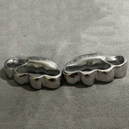 Personalized Outdoor Polishing Tool Featuring Irregular Holes for Left and Right Hand Use