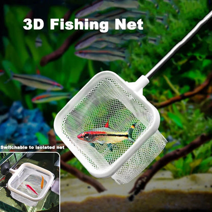 Extendable Suction Cup Fishing Net for Aquariums