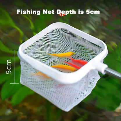 Extendable Suction Cup Fishing Net for Aquariums