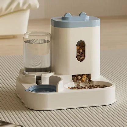 Feeder & Water Fountain Pet Bowl