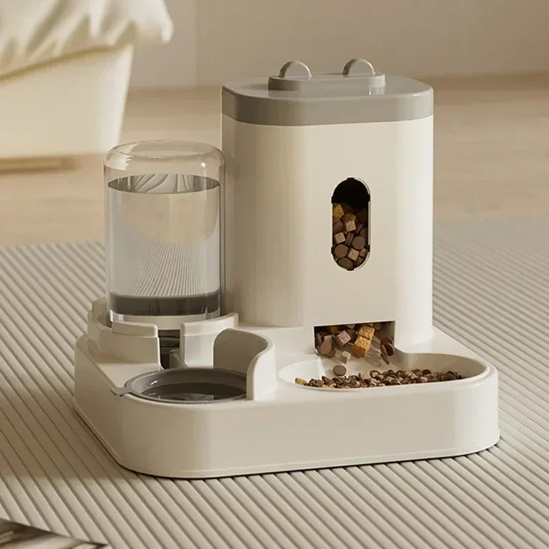 Feeder & Water Fountain Pet Bowl