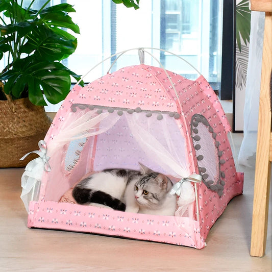 All-Season Semi-Enclosed Pet Tent