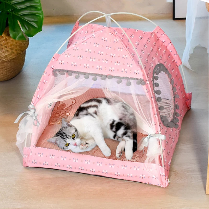 All-Season Semi-Enclosed Pet Tent