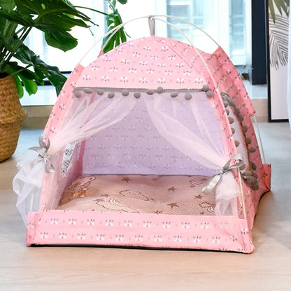 All-Season Semi-Enclosed Pet Tent