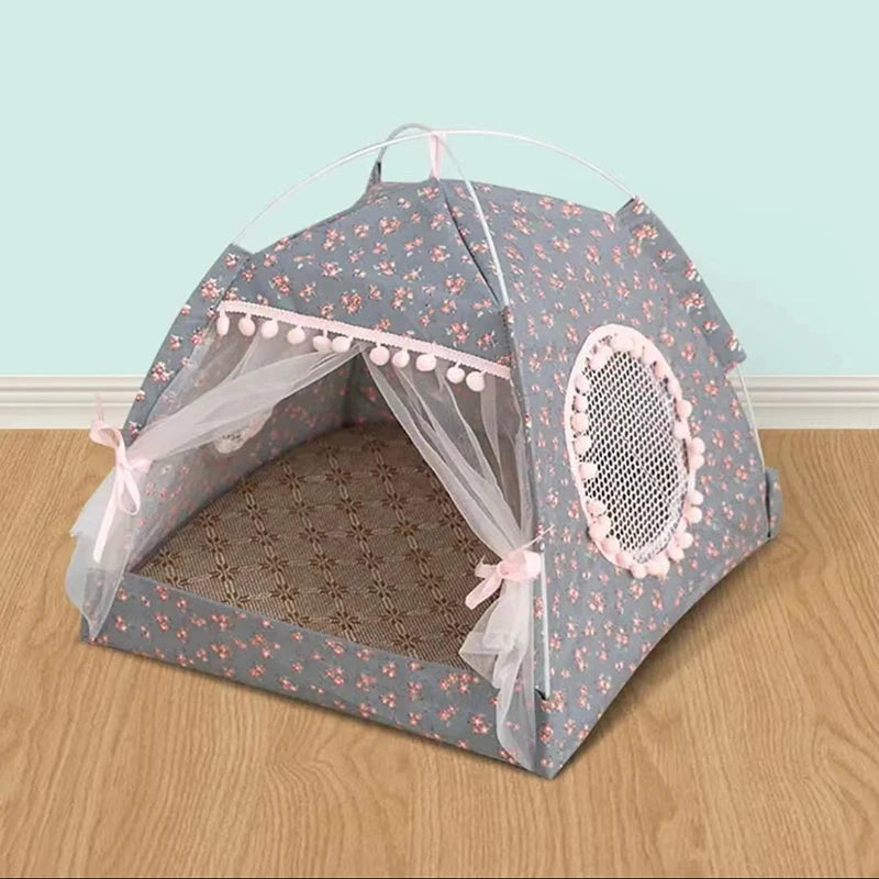 All-Season Semi-Enclosed Pet Tent