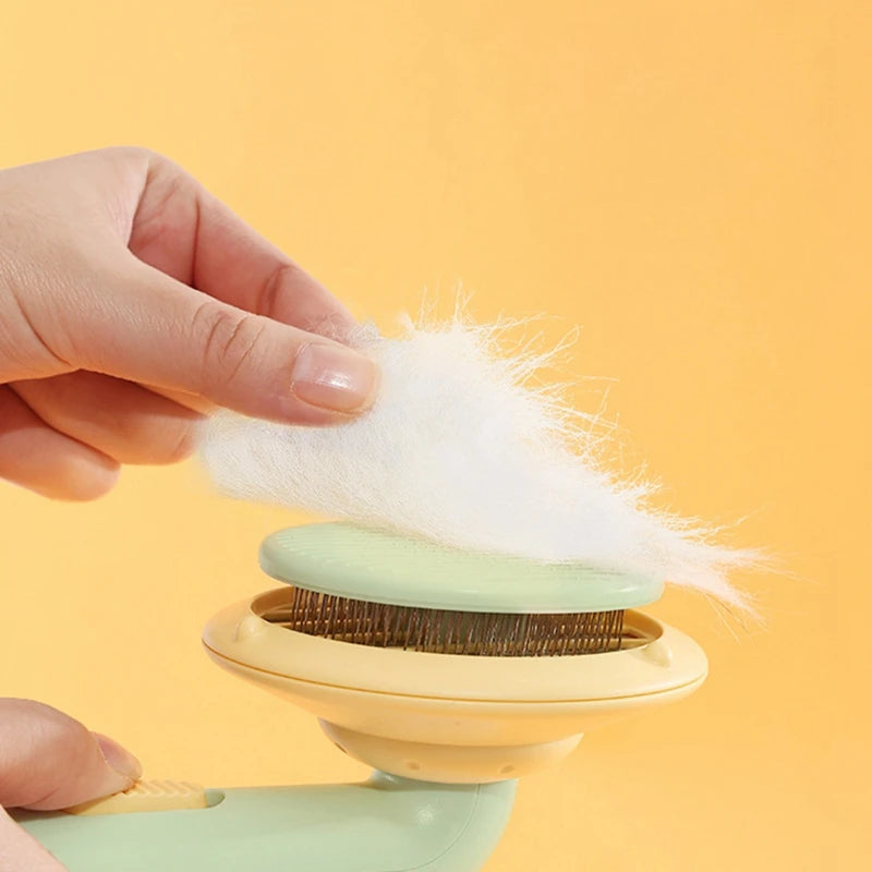 Flying Saucer Pet De-Shedding Comb