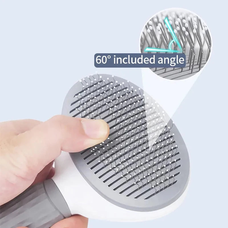 Non-Slip Pet De-Shedding Comb