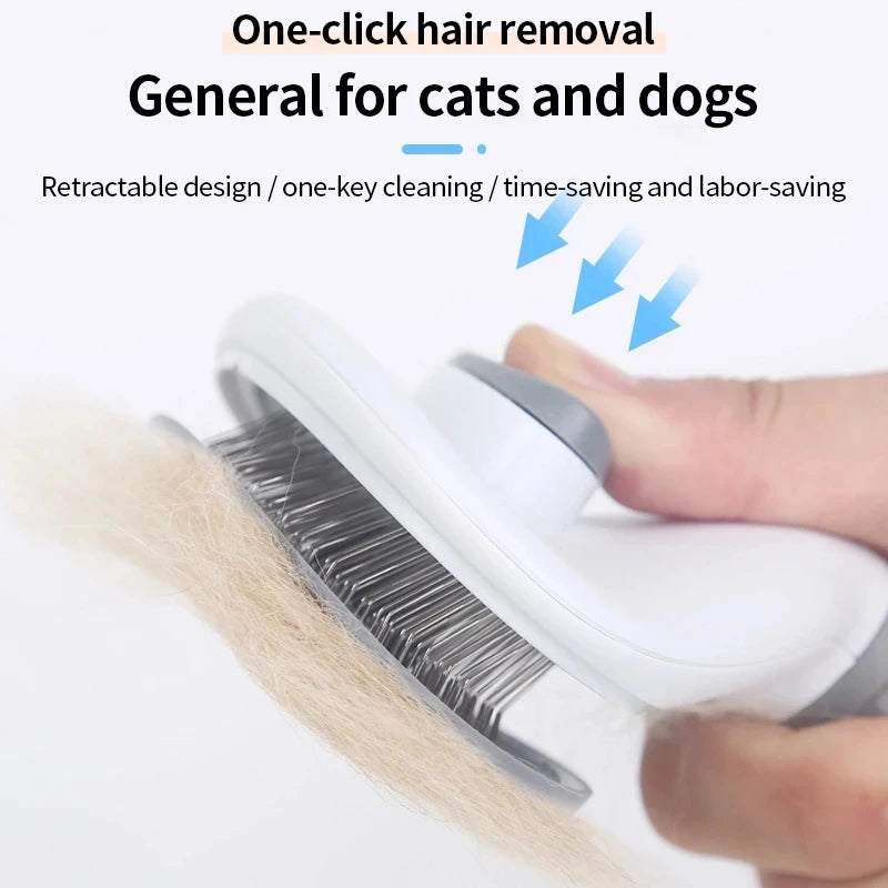 Non-Slip Pet De-Shedding Comb