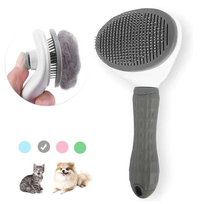 Non-Slip Pet De-Shedding Comb