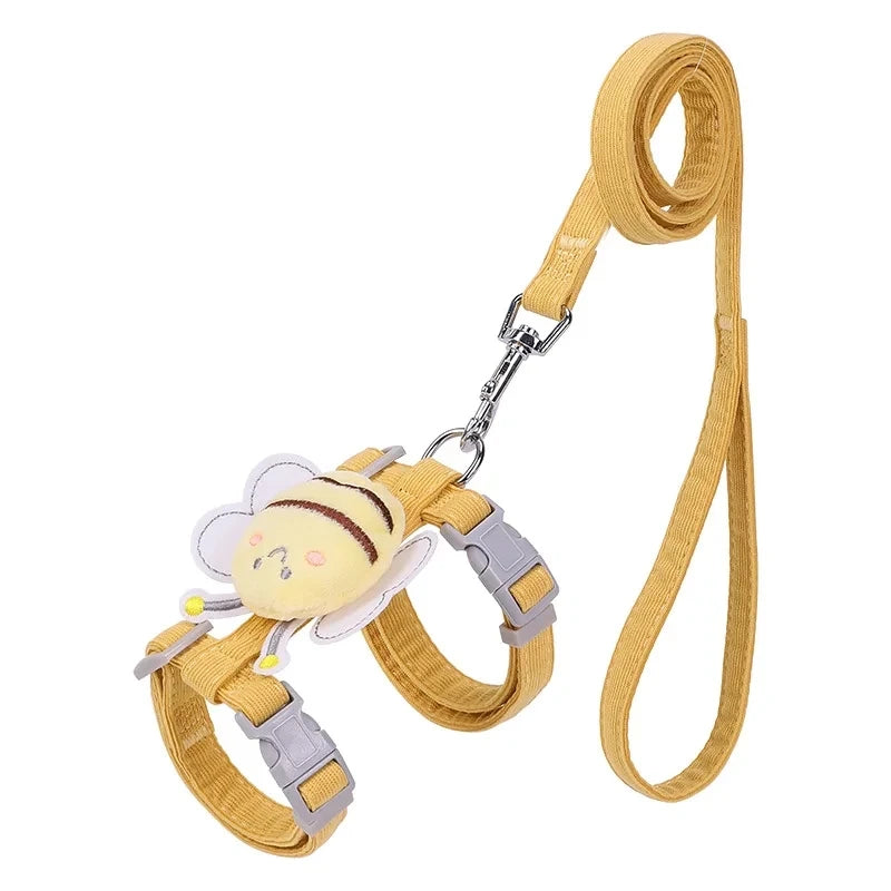 Cute Bee Pet Harness