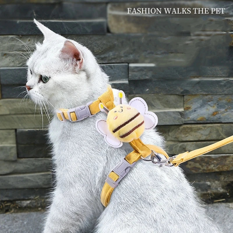 Cute Bee Pet Harness