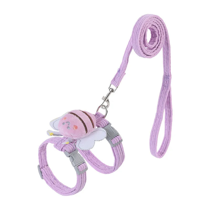 Cute Bee Pet Harness