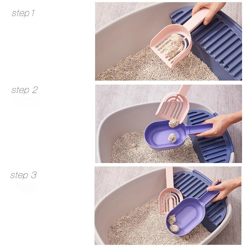 Self-Cleaning Cat Litter Scoop