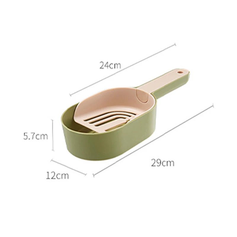 Self-Cleaning Cat Litter Scoop