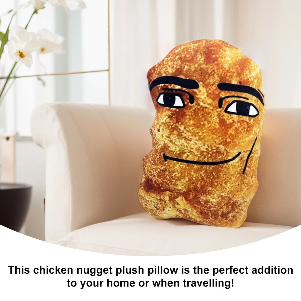 Cute Chicken Nuggets Plush Pillow