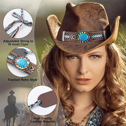 Classic Adjustable Braided Hat Band