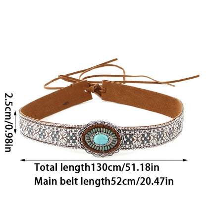 Classic Adjustable Braided Hat Band