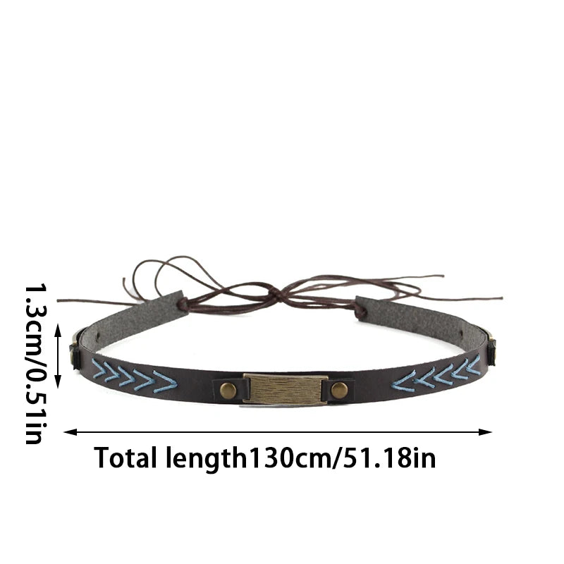 Classic Adjustable Braided Hat Band