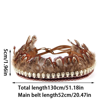 Classic Adjustable Braided Hat Band