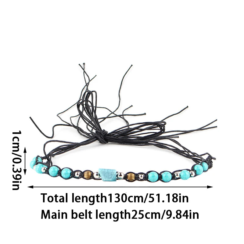 Classic Adjustable Braided Hat Band