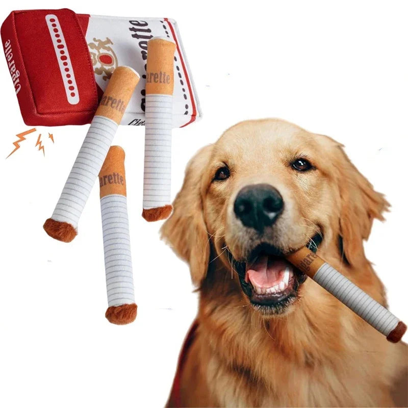 Creative Cigarette Interactive Dog Toy