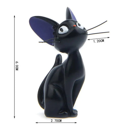 Cute Cartoon Resin Cat Figurine