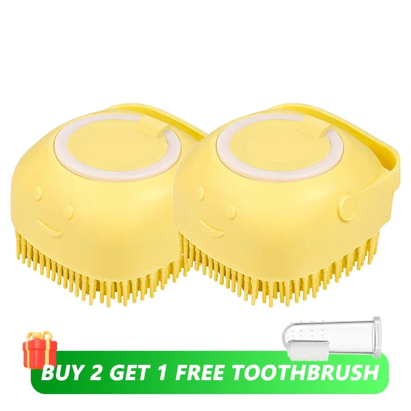 Pet Bathing Massage Brush