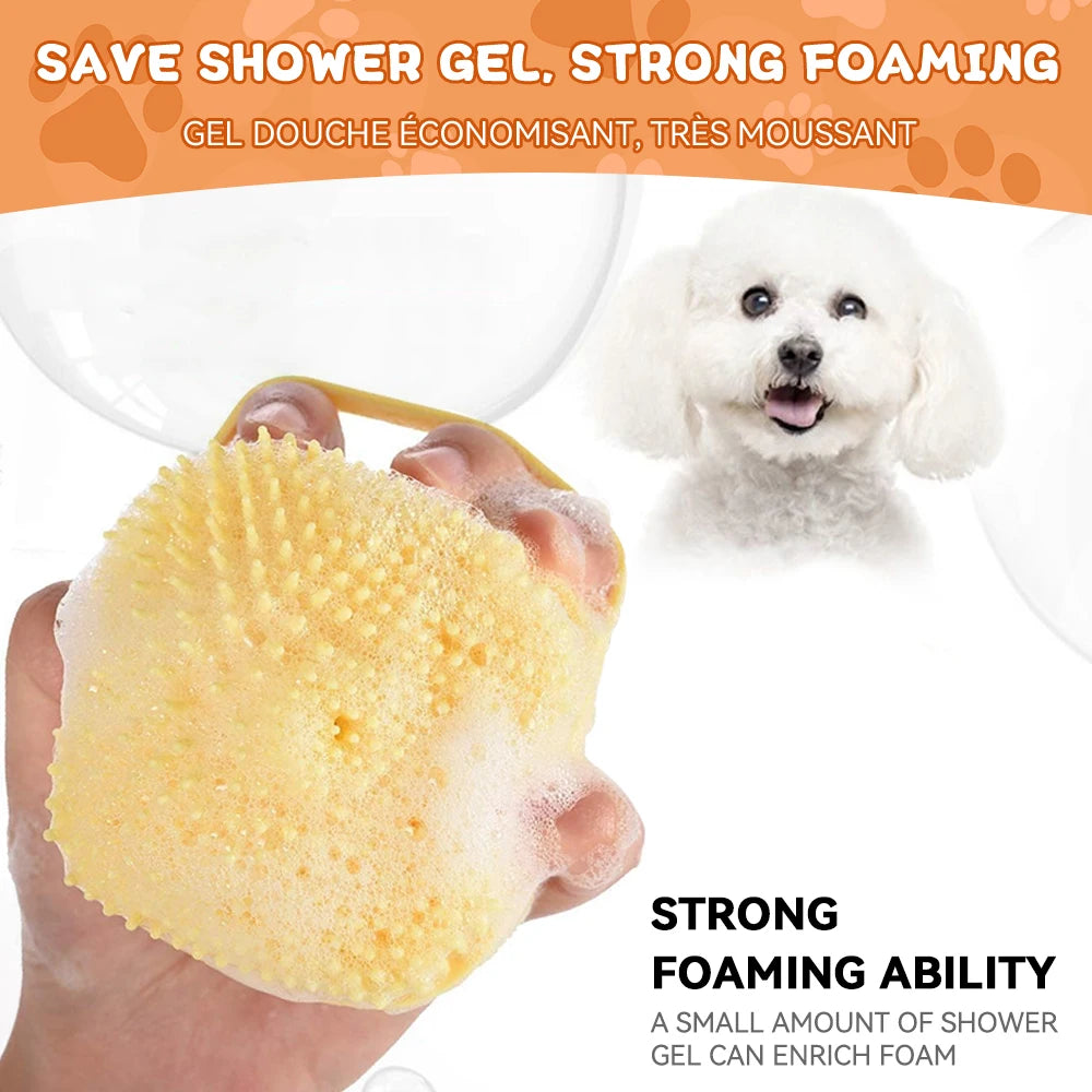 Pet Bathing Massage Brush