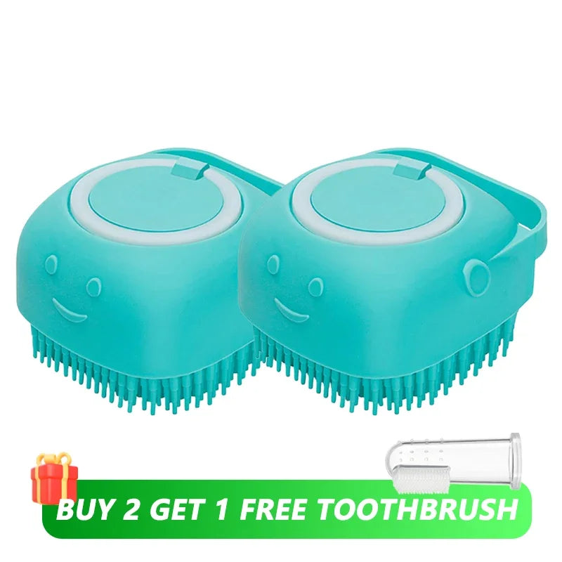 Pet Bathing Massage Brush